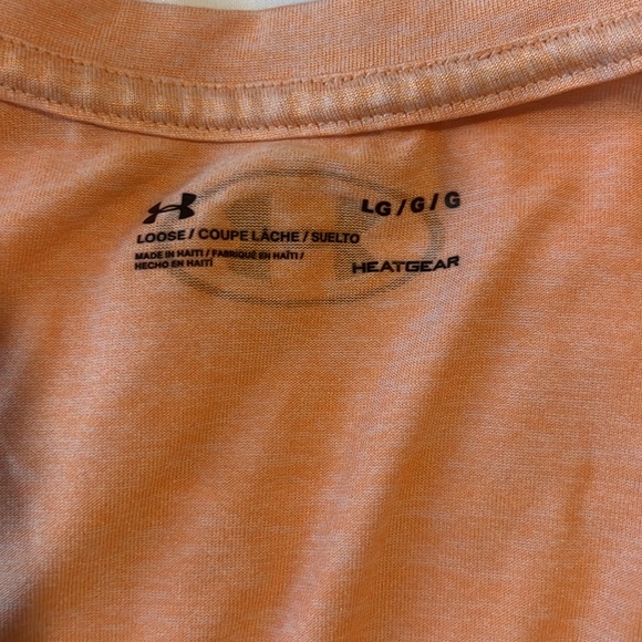 5 Under Armour V-Neck Workout Shirts, Large - Picture 8 of 11